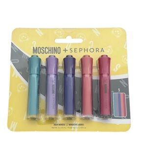 Moschino + Sephora Vibrant Liquid Markers NEW